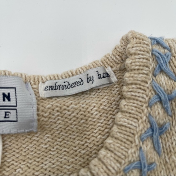 Women’s Vintage Jantzen Classics Cardigan Sweater Hand Embroidered Large * READ* - Picture 12 of 14